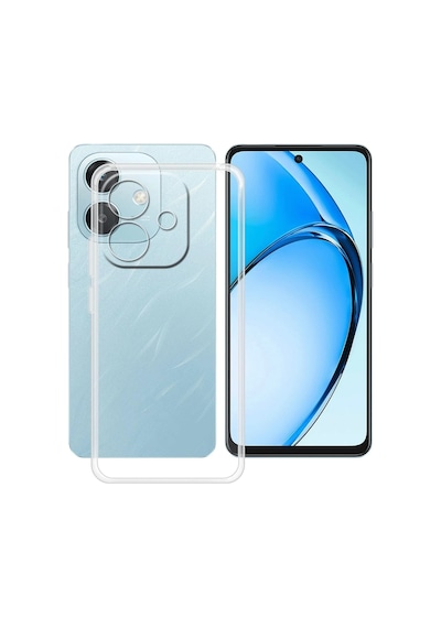 Cosmotex Newface Oppo A3 Kılıf Lüx Şeffaf Silikon