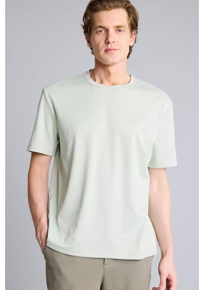 Defacto Basic T-shirt G7707ax26smgn1255 Yeşil-gn1255