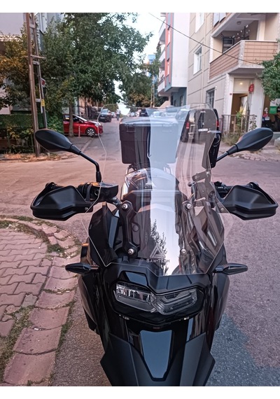 Bmw F800 Gs 2024 Uyumlu Model Tur Cami Şeffaf Veya Fume 44cm Kisa