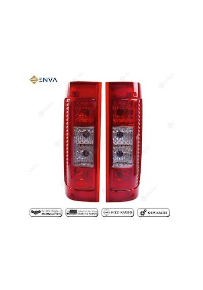 Fiat Ducato Sağ + Sol Arka Far Stop Lambasi Takim 2003-2006 Duysu.
