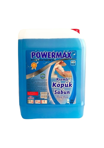 Palex İnter Mini Köpük Sabun Dispenseri Beyaz + Powermax 5 Kg. Kö