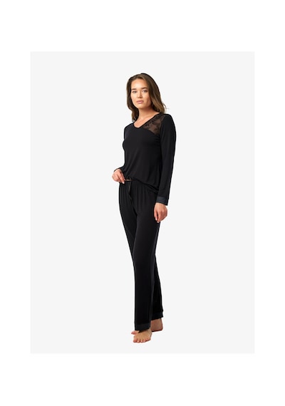 Blackspade Kadın Pijama Takımı 52202 - Siyah