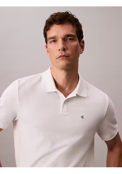 Calvin Klein Erkek Marka Logolu Organik Pamuklu Polo Yakalı Kısa Kollu Günlük Kullanıma Uygun Şık Görünümlü Beyaz Polo Yaka T-shirt Lv040em269 Yad Calvin Klein Erkek Marka Logolu Organik Pamuklu Polo Yakalı Kısa Kollu Günlük Kullanıma Uygun Şık Görünümlü Beyaz Polo Yaka T-shirt Lv040em269 Yad
