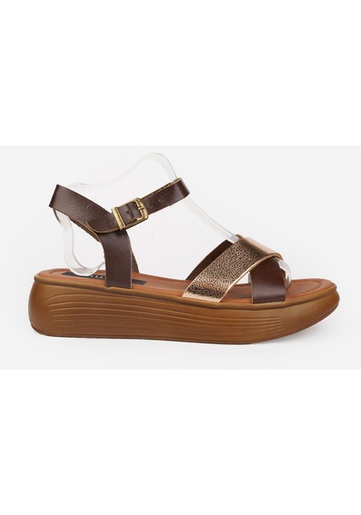 Kuum London Orthopedix K8409 Hakiki Deri Kadın Sandalet 001
