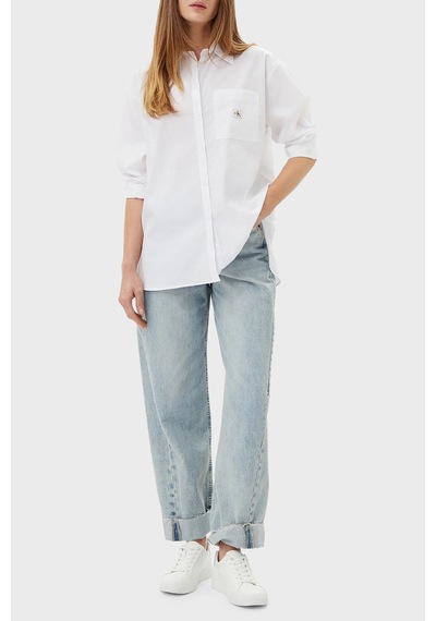 Calvin Klein Bayan Gömlek Lv047c143g Yaa Beyaz Beyaz
