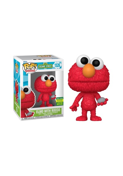 Funko Pop Elmo With Rocco 2024 Summer Convention Limited Edition