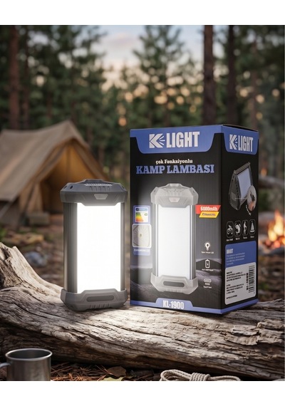 K Light Kl1900 Kamp Lambası Yeşil
