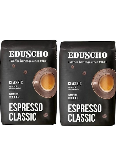 Eduscho Espresso Classic 2 Li 500 Gr Çekirdek Kahve