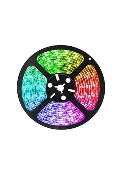 İç Mekan 3 Çip Şerit Led Rgb 5mt