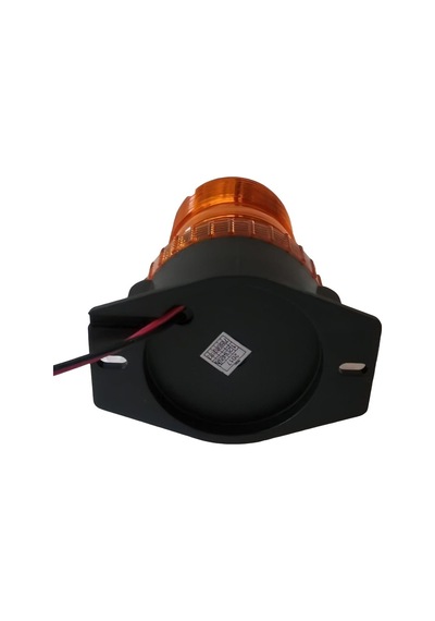 Carub Çakarlı 12V-24V Sarı 30 Ledli İnce Tip Tepe Lambası Turuncu