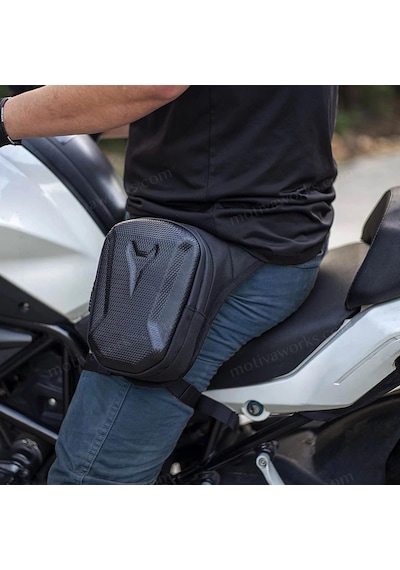 Yng 22cm Kabuk Su Geçirmez Bel Bacak Omuz Scooter Bisiklet Motorcu Bacak Ve Çapraz Çanta Diğer