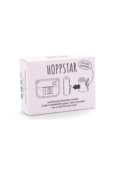 Hoppstar Model Hoppstar Yedek Kağıt, 3 Rulo Kendinden Yapışkanlı Kağıt