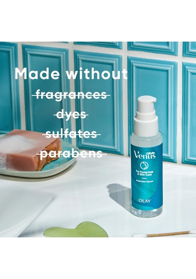 Hyaluronik Asit Dokunuşlu Yüz Hidrasyon Serumu, 1.5 Oz Şişe, Dermaplaning Sonrası Aracı Kullanın, Dermaplaning Ne