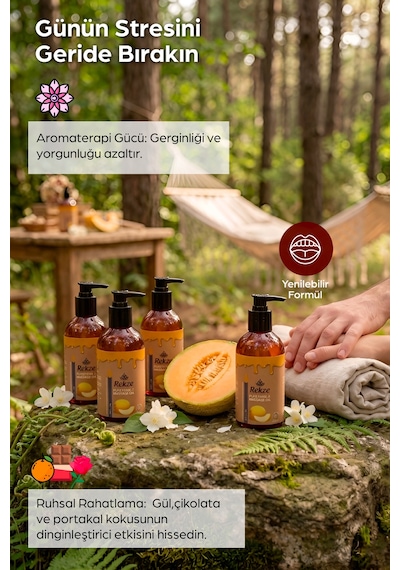 4 Lü Kavun Aromalı Yenilebilir Erotik Vücut Masaj Yağı 20 Ml X4 - 305853701