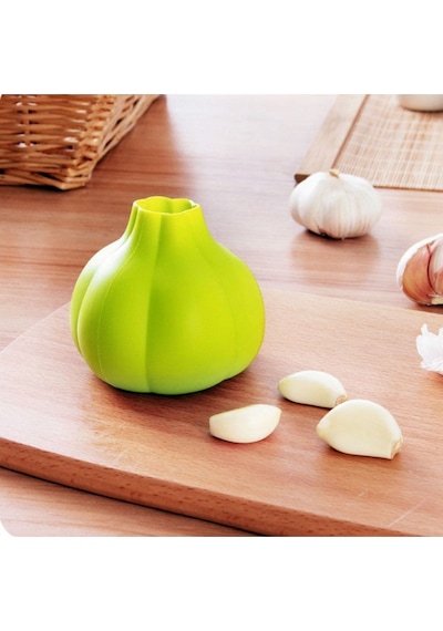 Silikon Sarımsak Soyucu Hızlı Sarımsak Kabuk Soyma Plastik Diğer