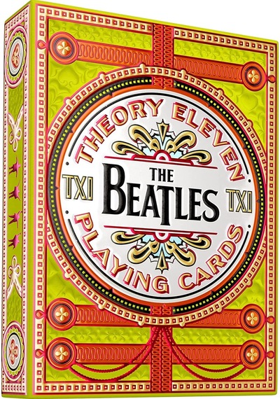 Theory11 The Beatles Green Oyun Kağıdı Kartı Kartları Destesi Koleksiyonluk