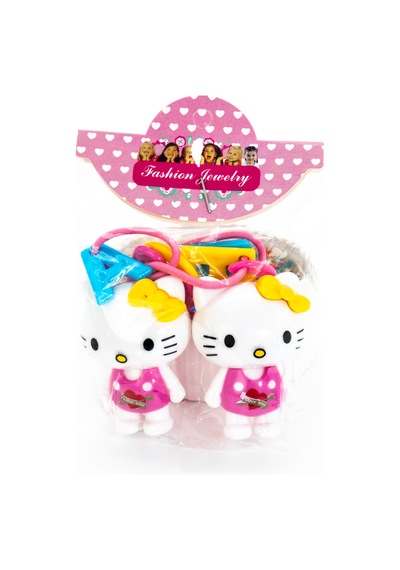 Biem Hello Kitty Lastik Toka Açık Pembe Gold/gümüş