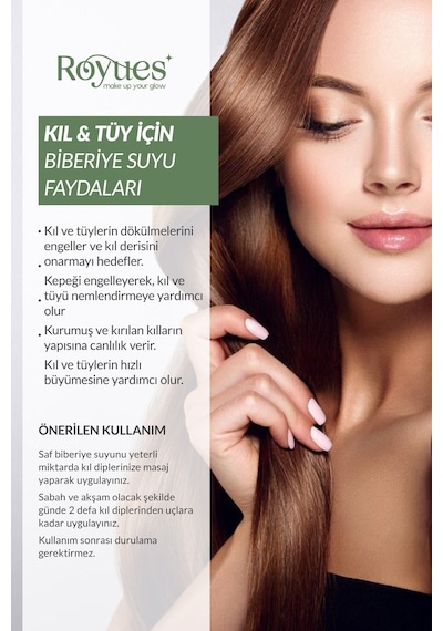 Biberiye Suyu 2 Li Set - Dökülme Karşıtı Ve Saç Uzatma Etkili Saç Toniği 150ml + 150ml