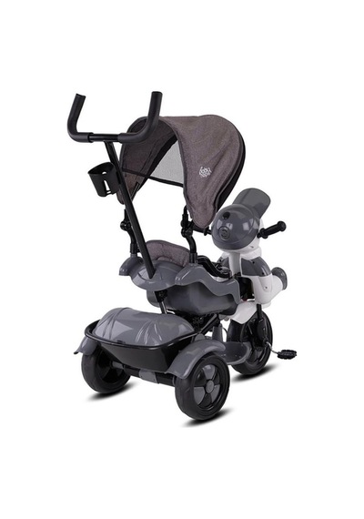 Babyhope Yupi Triycle Üç Tekerlikli Bisiklet Gri 03012560