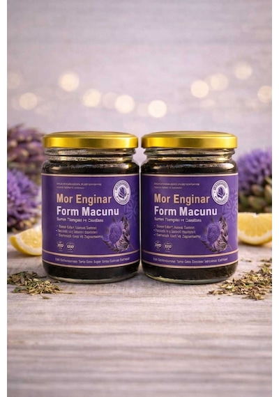 Mor Enginar Bitkisel Macun 240g Doğal Bitkisel Karışım 2 Li