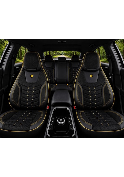 Fiat Egea Cross Araçlara Uyumlu Ön Arka Takım Oto Koltuk Kılıfı - Cellaura 91592001