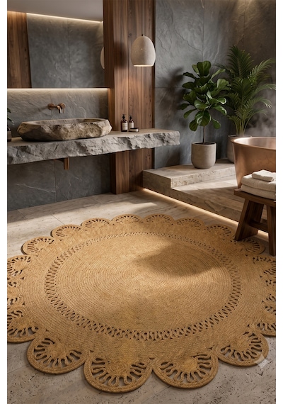 Jüt Hasır Yuvarlak Kilim Halı Yolluk Dekoratif Örgü Halı Doğal Görünümlü Bohem Kilim Salon Oturma Odası Balkon Mutfak Yatak Odası Koridor 7233bambu Jüt Hasır Yuvarlak Kilim Halı Yolluk Dekoratif Örgü Halı Doğal Görünümlü Bohem Kilim Salon Oturma Odası Balkon Mutfak Yatak Odası Koridor 7233bambu