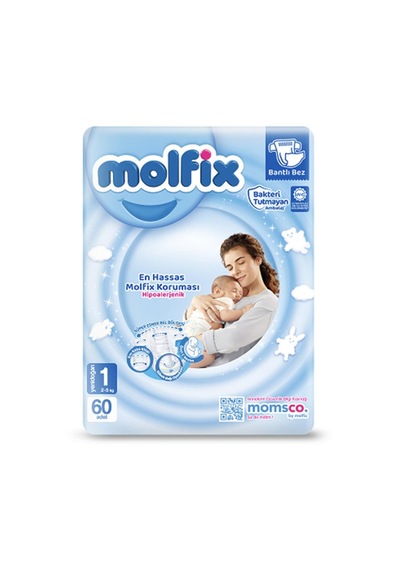 Molfix Avantajlı Paket 1 Beden Yenidoğan 2 5 Kg 60'lı