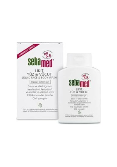 Yüz Vücut 200ml Likit Yüz & Vücut Temizleyici