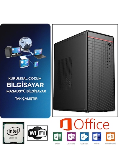 Dagmor BN2015037 i5-3470 16 GB 480 GB SSD Dos Masaüstü Bilgisayar