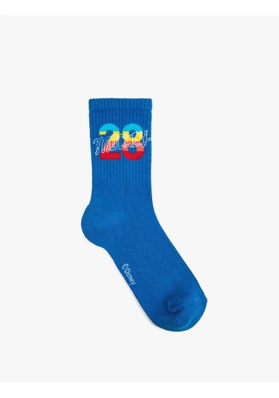 Koton Yazılı Soket Çorap Lacivert 2sak80140aa Lacivert