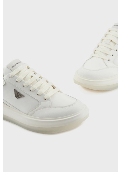 Emporio Armani Erkek Ayakkabı X4x633 Xr325 M801 Beyaz Beyaz