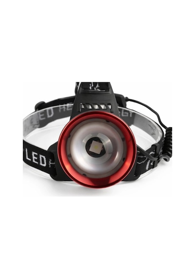 Bedotech Bd-10 1w Tg + Smd Led Alüminyum Alaşımlı Zoomlu Type-c Şarjlı Kafa Feneri Çok Renkli