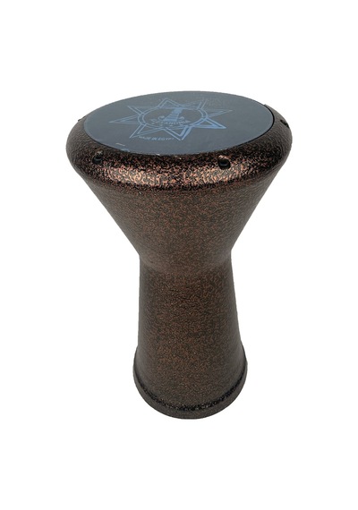 Alexandria 22'' Orijinal Mısır Döküm Profesyonel Kahverengi Darbuka - 22103
