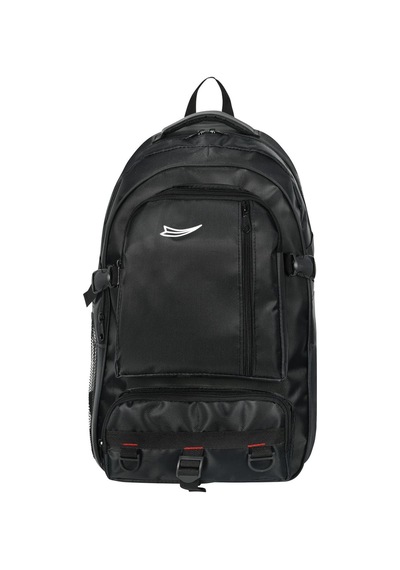 Mikudesign Dağcı 55litre Outdoor Spor Kamp Çanta Suluk Gözlü Sıyah Çok Renkli