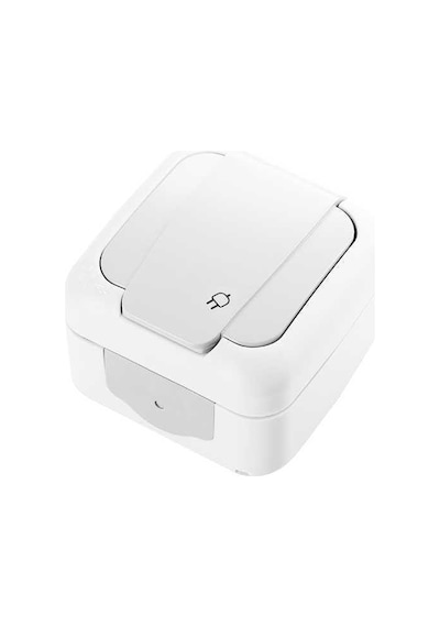 Viko Palmiye Beyaz Sıva Üstü Ups Priz - 90555415