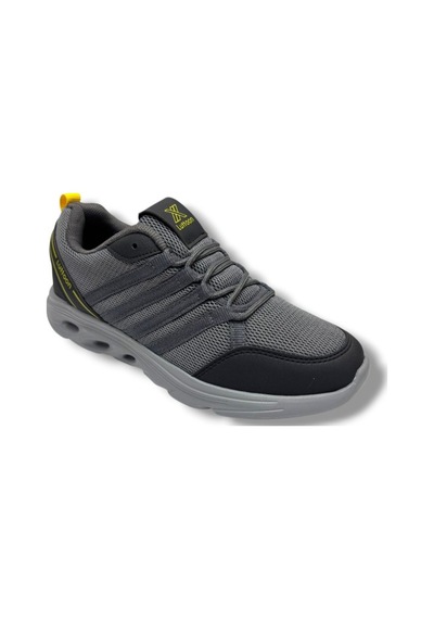 Luttoon 4138-26 Anorak Fashıon Erkek Sneaker Füme Siyah Sarı Füme