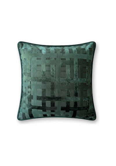 "felix" Kadife Dokulu Kırlent Kılıfları - 45x45 Yeşil
