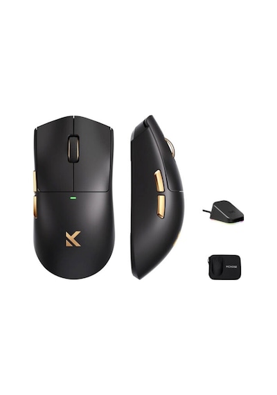 K7 Ultra Siyah 8k Hz Paw 3950 Sensör Kablosuz Simetrik Gaming Mouse Mc-k7-5 Diğer