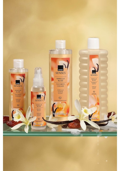 Senses Vanilla Bliss Vanilya Ve Hurma Kokulu Vücut Spreyi 100 Ml.