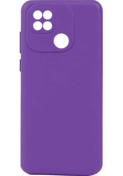 Xiaomi Poco C40 Kılıf Zore Biye Silikon Mor