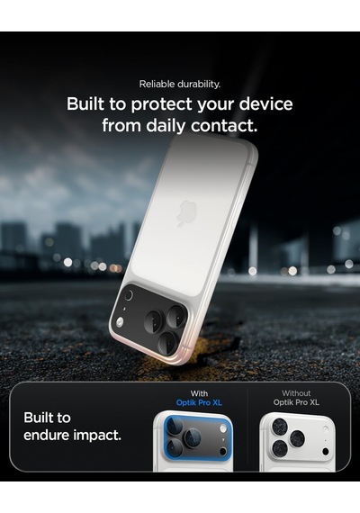 Apple Uyumlu iPhone 18 Pro Max İle Uyumlu Kamera Lens Koruyucu Tam Kaplayan Cam Kolay Kurulum Glas.tr Ez Fit Optik Pro Xl Dark Gray - Agl12039 Diğer