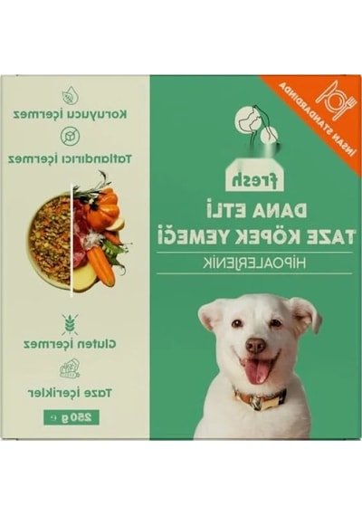 %100 Taze İçerikli Dana Etli Köpek Maması 250 Gr