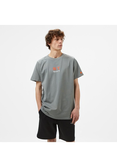 United4 Unıted4 Sport Erkek Gri T-shirtzone