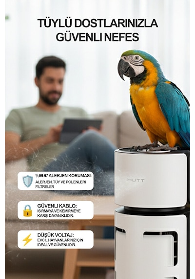 Hutt Smart Pet Air Purifier Pro Akıllı Hava Temizleyici