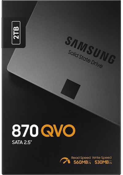 Samsung 870 QVO MZ-77Q2T0BW 2.5" 2 TB SATA 3 SSD