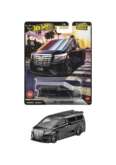 Hot Wheels Boulevard Premium Araçlar 2015 Toyota Alphard Gjt68 - Jhw20 Çok Renkli