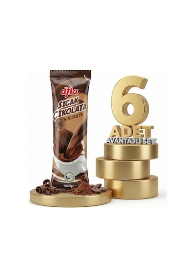 Afia Sıcak Çikolata 6x22 Gr 22 G