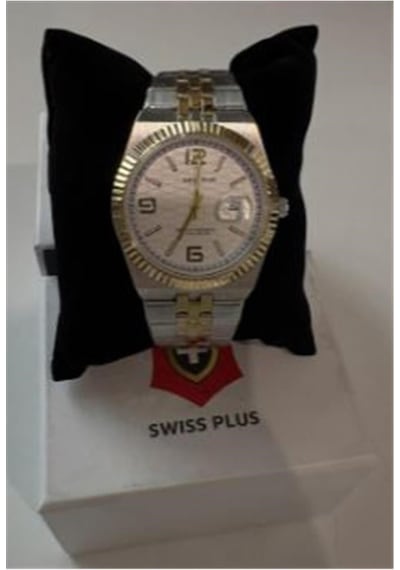 Swiss Plus Man Watch Premium Seri Model-10 St3442ags White-gold Kol Saati Diğer