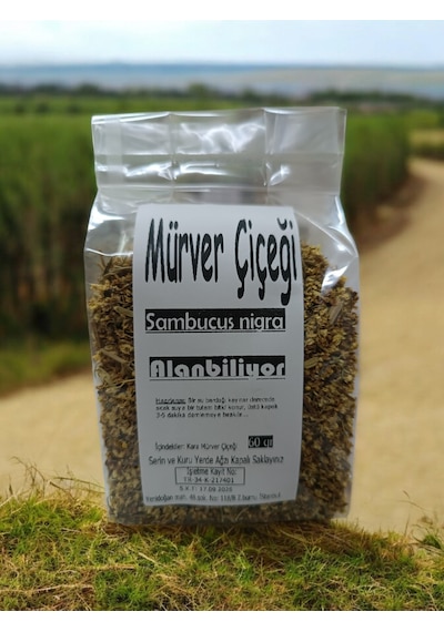 Alanbiliyor Kara Mürver Çiçeği 60 G