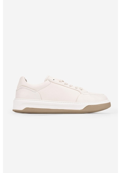 Valmenti Erkek Hakiki Deri Fildişi Sneakers & Spor Ayakkabı 1212 2506 Erk Ayk Y26 Fıldısı Byz Fltr Krem